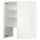Навесной шкаф для вытяжки, полка, дверь, белый, Veddinge белый, 80x100 см IKEA METOD МЕТОД 495.042.97