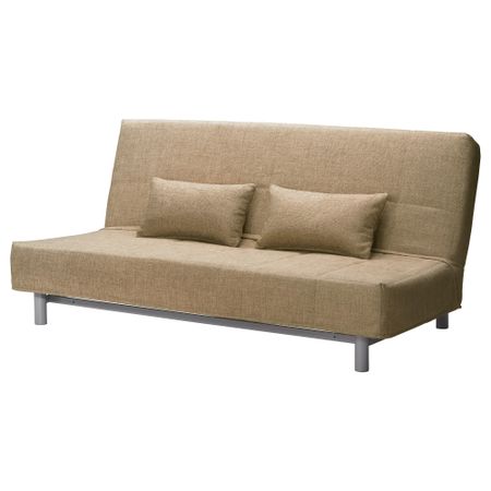 Диван-кровать 3-местный БЕДИНГЕ ЛЁВОС, бежевый