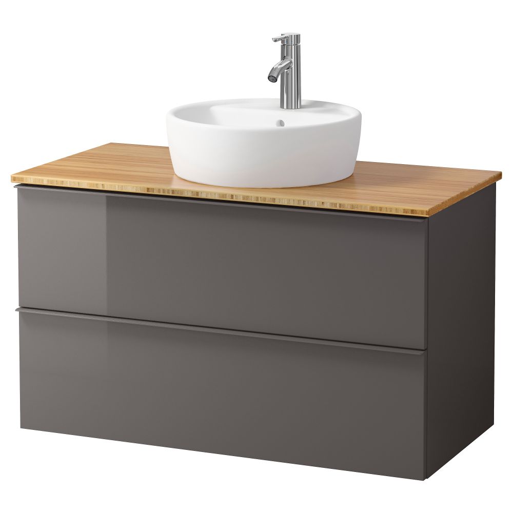 IKEA, вид спереди - схема-чертеж с размерами