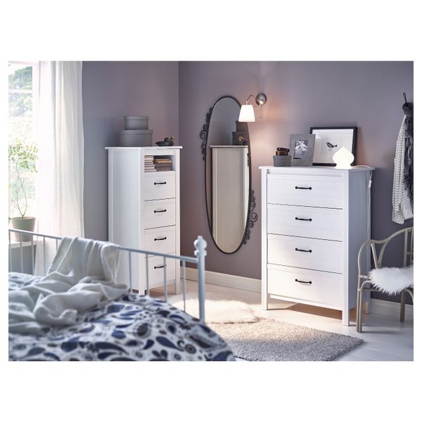 Зеркало, овал 70x150 см IKEA EKNE ЭКНЕ 003.688.71 - фото 5