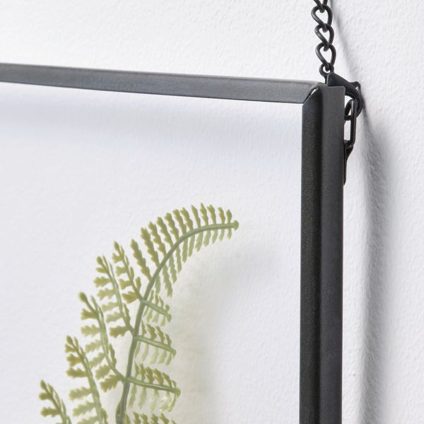 Рама, темно-серый/папоротник зеленый 21x26 см IKEA HÖSTKVÄLL ХЁСТКВЭЛЛ 904.975.57 - фото 3