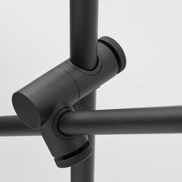 Светильник напольный для чтения, черный IKEA SKURUP СКУРУП 204.711.17 - схема-чертеж с размерами