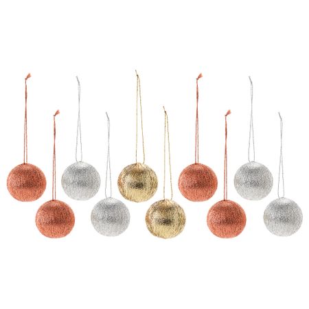 Украшение, шар ВИНТЕР 2015, разные цвета (4.5 см)