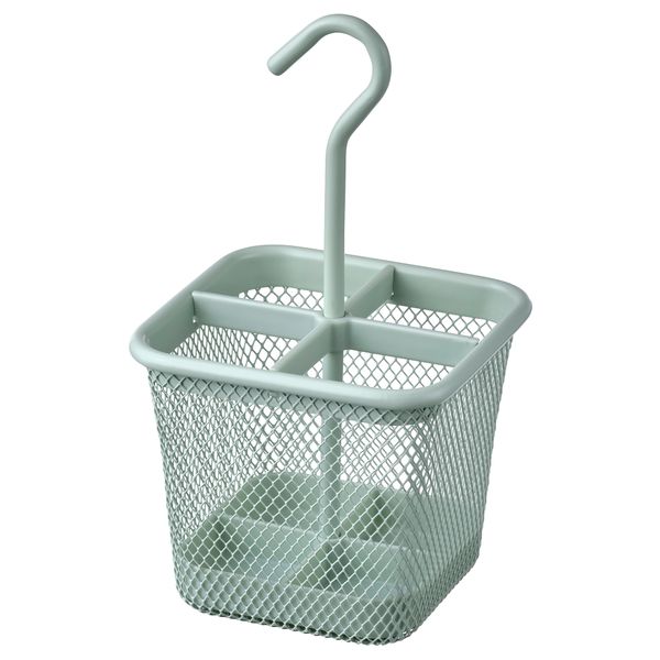 Подставка для столовых приборов, бледно-зеленый, 12x12 см IKEA UPPDATERA УППДАТЕРА 805.375.25 - фото 1