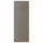 VOXTORP Накладная панель - глянцевый темный серо-коричневый 39x106 см