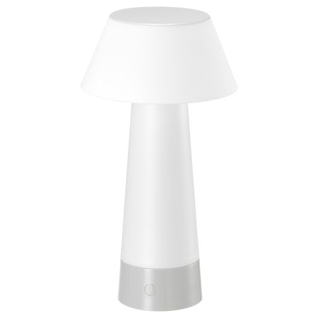 Лампа настольная, с батарейным питанием, белый, 20 см IKEA SOLVINDEN 005.939.59