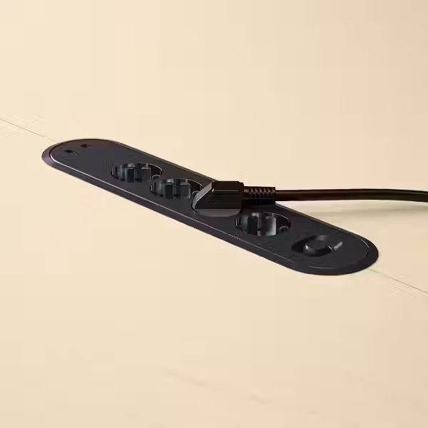 MITTZON МИТТЗОН Конференц-стол - круглой формы березовый шпон/чёрный 120x75 см - фото 5