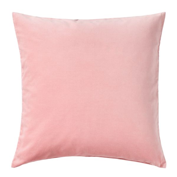 Чехол на подушку САНЕЛА, розовый (50x50 см) - фото 1