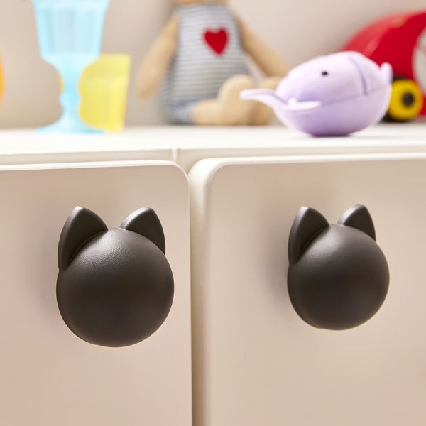 GREJSIMOJS ГРЕЙСИМОЙС Ручка мебельная - антрацит/кот 38 мм - фото 4