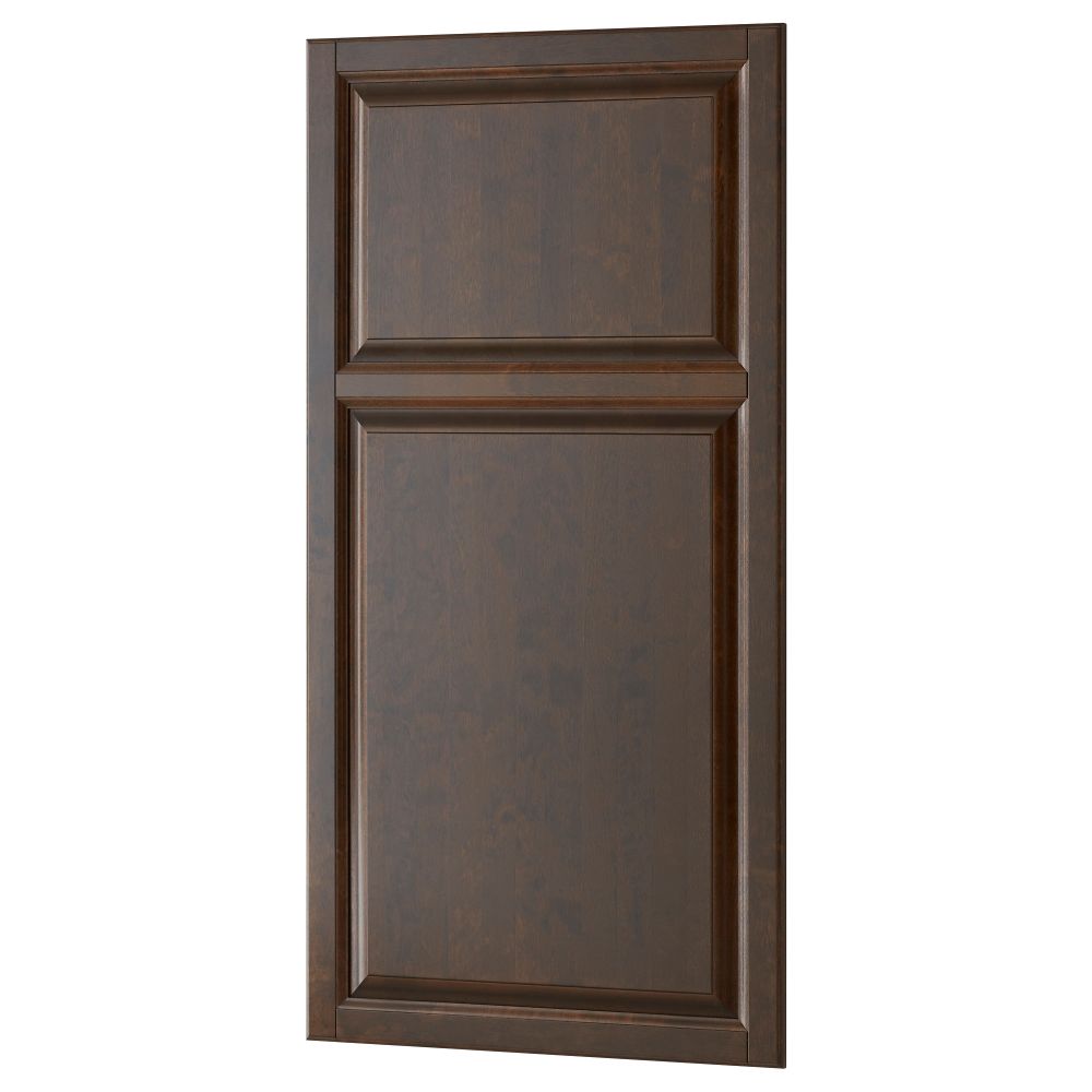 Дверь ДАЛАРНА, темно-коричневый - схема-чертеж с размерами