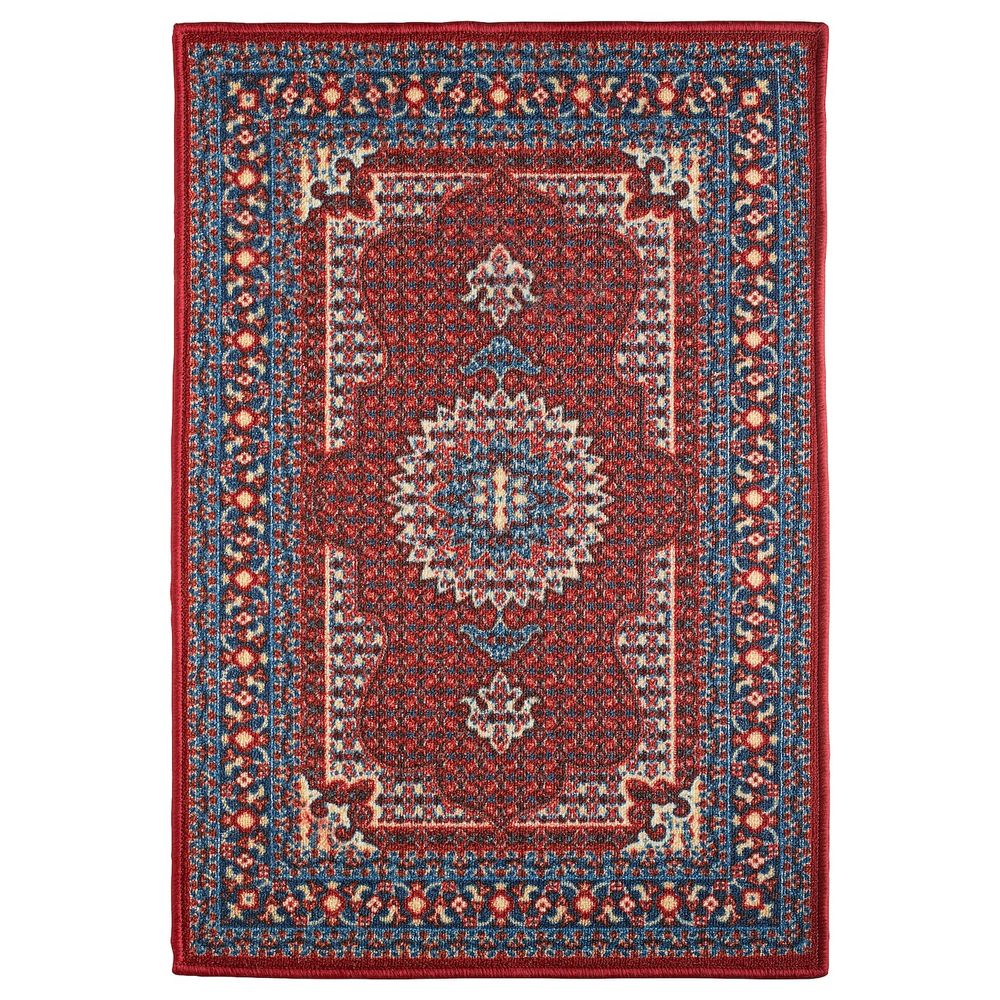 Придверный коврик, красный/синий 60x90 см IKEA SKIVHOLME СКИВХОЛЬМЕ 204.721.26 - фото 1