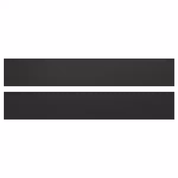 NICKEBO Фронтальная панель ящика - матовая поверхность антрацит 60x10 см - фото 1