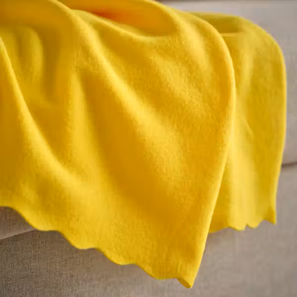 DAGGKÅPOR ДАГГКОПОР Плед - ярко-желтый 130x170 см - фото 2
