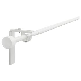 Гардинный карниз/комбинация, белый 210-385 см IKEA RÄCKA РЭККА 993.261.94