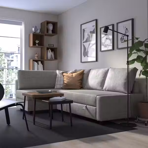 FRIHETEN / KLAGSHAMN Угл див-кров с отд д/хран - фото 3