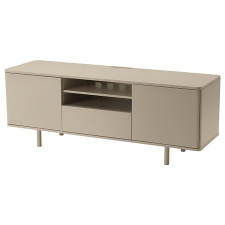 Тумба под ТВ МОСТОРП, бежевый (159x46 см)