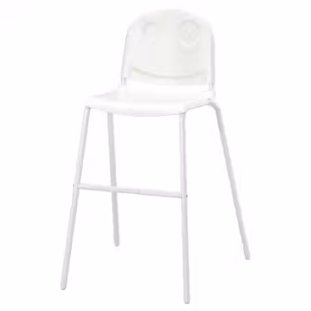 VILDGÅS Детский стул - белый/белый