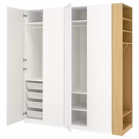 PAX / FORSAND Гардероб, комбинация