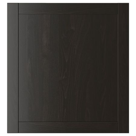 Дверь, черно-коричневый 60x64 см IKEA HANVIKEN ХАНВИКЕН 804.354.52