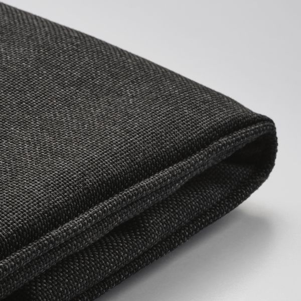Чехол на подушку стула, 44x44 см, для сада антрацит IKEA JÄRPÖN ЙЭРПОН 504.834.73 - фото 1