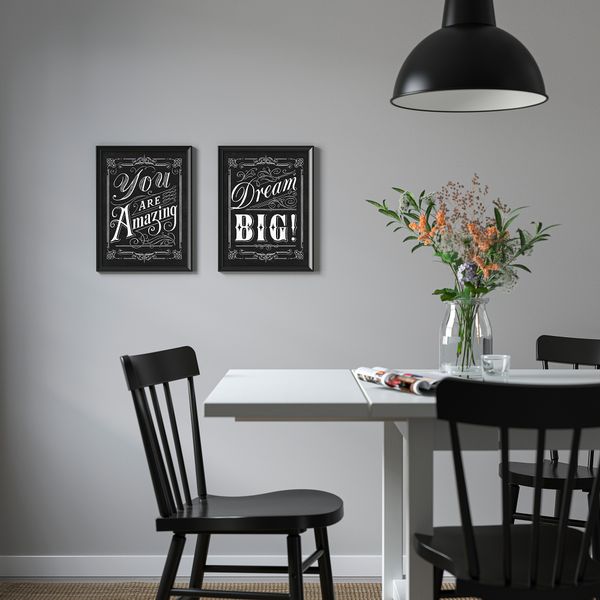 Постер, 30x40 см, you are amazing IKEA DRÖMBILD ДРЁМБИЛЬД 105.680.73 - схема-чертеж с размерами