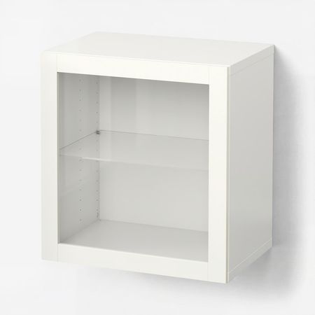 BESTÅ Комбинация настенных шкафов - белый/Sindvik белый 60x42x64 см