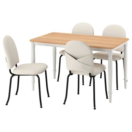 Стол и 4 стула IKEA DANDERYD ДАНДЭРЮД, EBBALYCKE 995.680.98