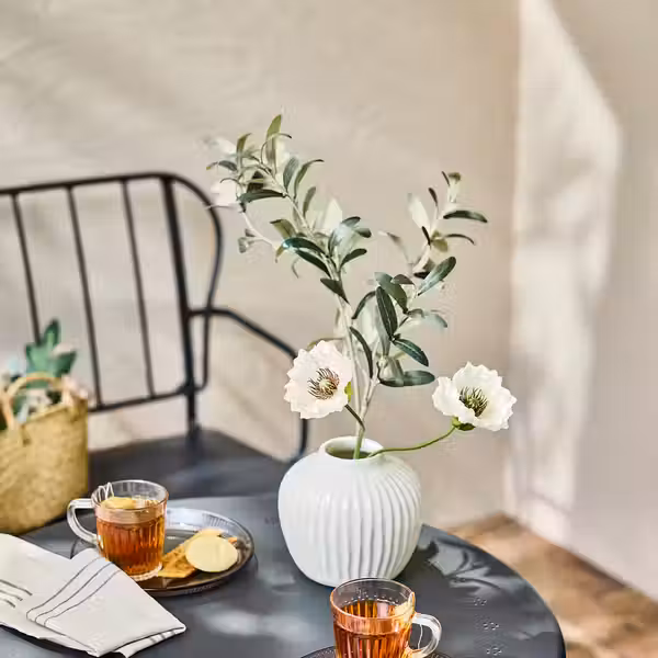 SMYCKA Цветок искусственный - д/дома/улицы/Ветка оливы 75 см - фото 3