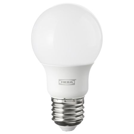 Светодиод E27 600 лм, шарообразный молочный IKEA РИЭТ 603.979.60