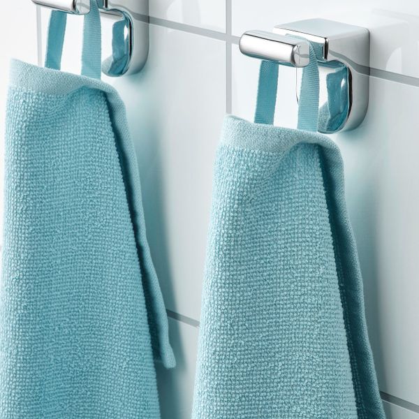 Полотенце, голубой 50x100 см IKEA KORNAN КОРНАН 104.511.34 - фото 3