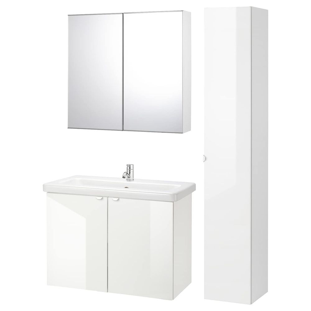 IKEA в интерьере ванной