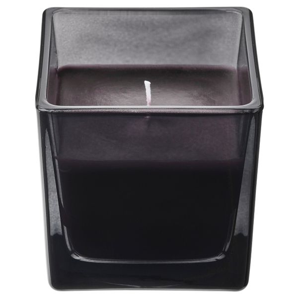 Ароматическая свеча в стакане, сосна/черный 8 см IKEA FRAMFÄRD ФРАМФЭРД 204.861.66 - схема-чертеж с размерами