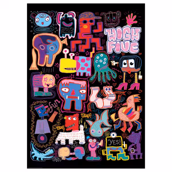 BILD Постер - «Дай пять» 50x70 см - фото 1