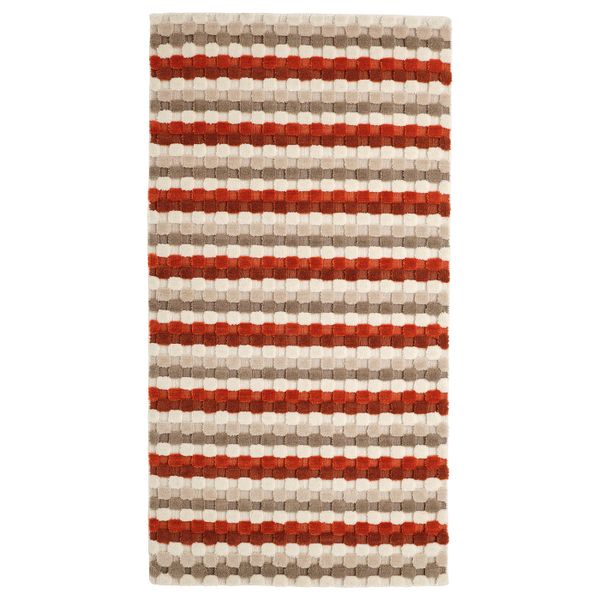 Ковер безворсовый, ручная работа/бежевый терракотовый 80x150 см IKEA SKANDERUP СКАНДЕРУП 604.954.18 - фото 1