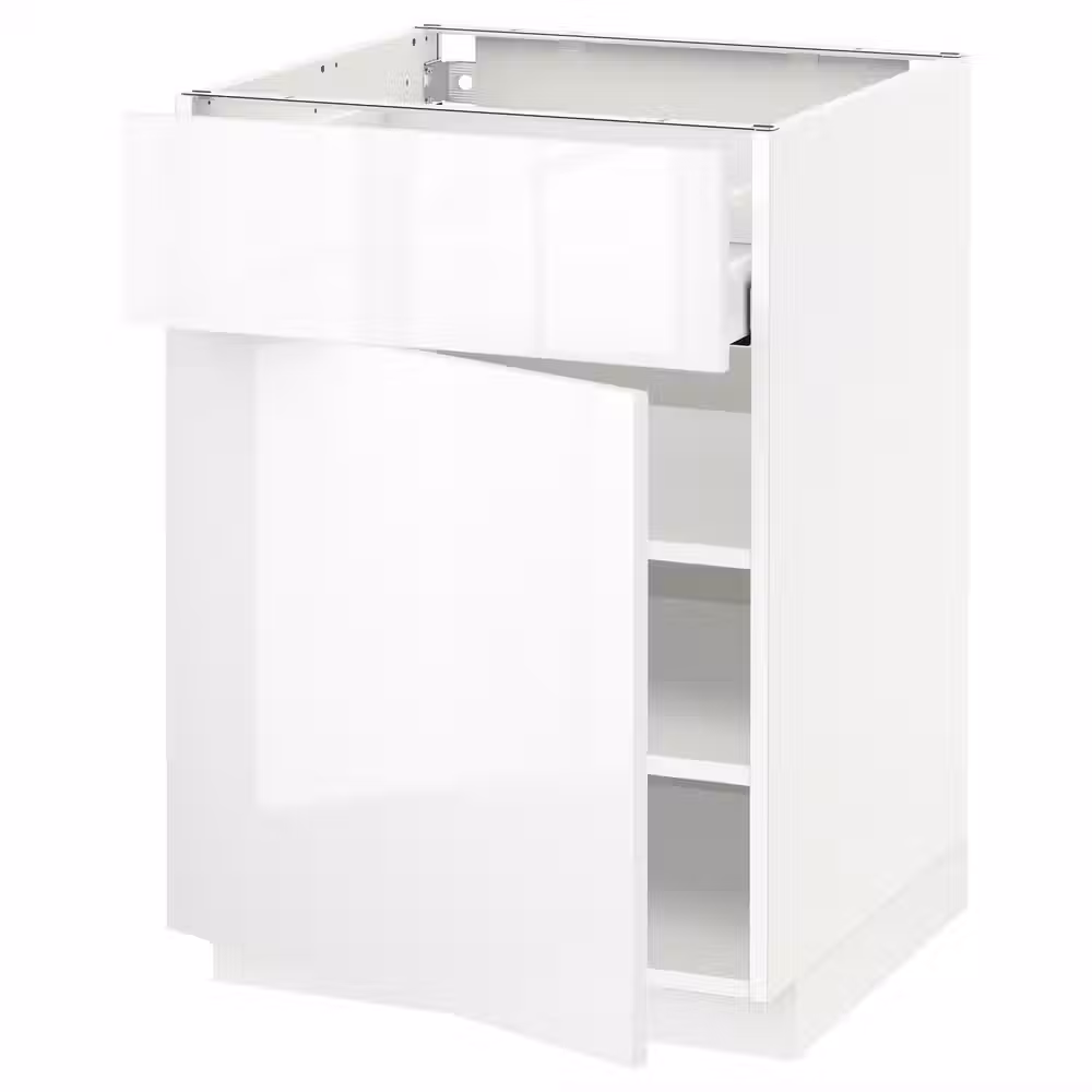 METOD / MAXIMERA Напольный шкаф с ящиком/дверцей - фото 1