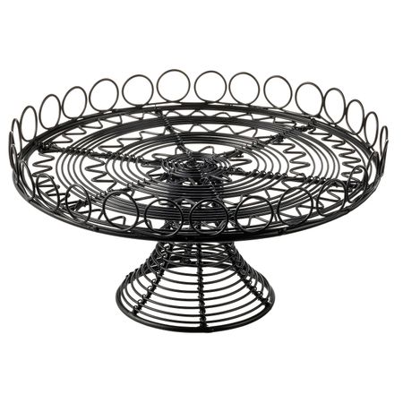 Сервировочная подставка, ручная работа черный 25 см IKEA VINTER 2021 ВИНТЕР 2021 805.037.47