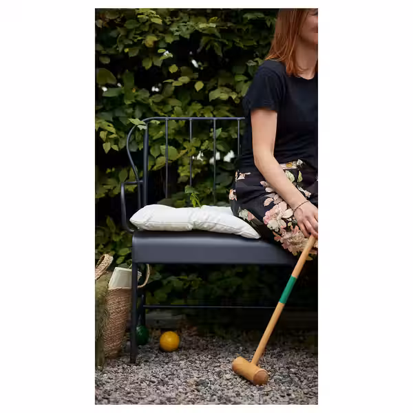 LÄCKÖ 2-местный диван,садовый - серый - фото 5