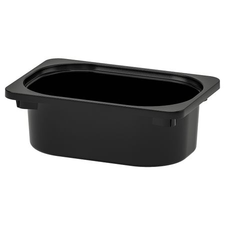 Контейнер, черный 20x30x10 см IKEA TROFAST ТРУФАСТ 903.659.67