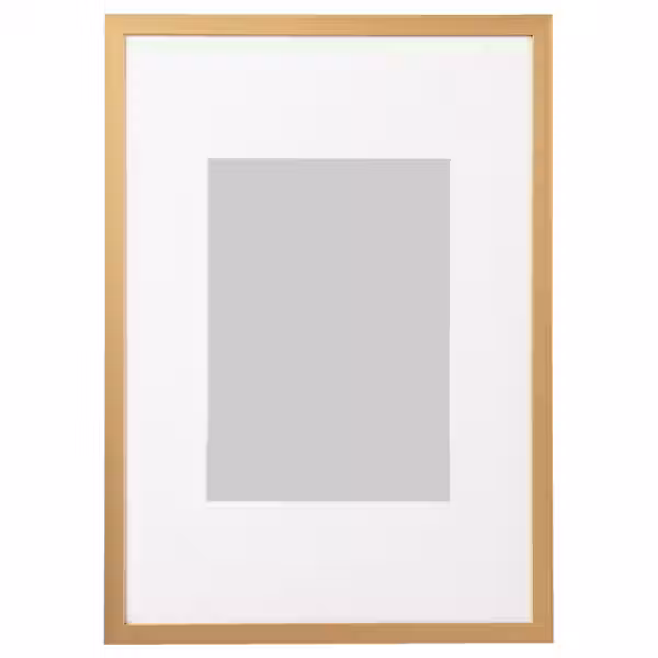 LOMVIKEN Рама - золотой 21x30 см - фото 1