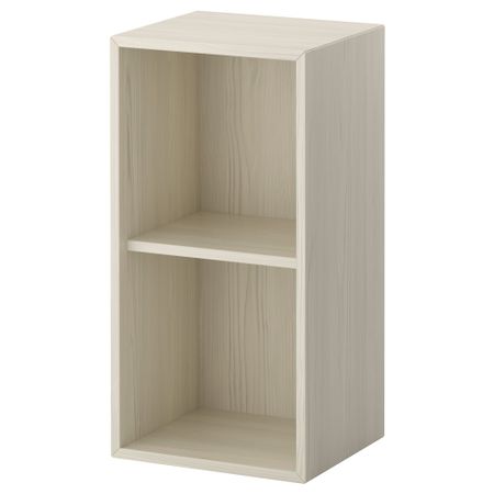 Навесной шкафчик ВЭЛЬЕ, лиственница белый (68x35 см)