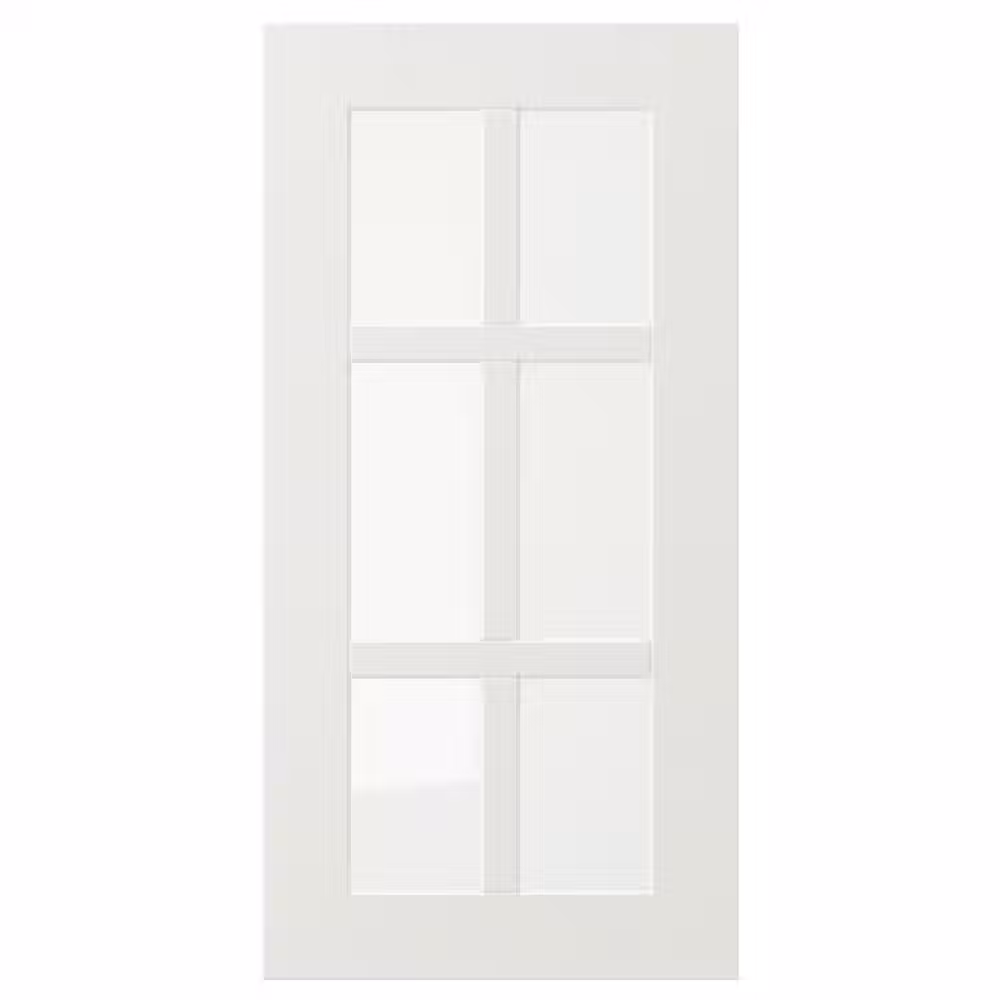 STENSUND Стеклянная дверь - белый 30x60 см - фото 1