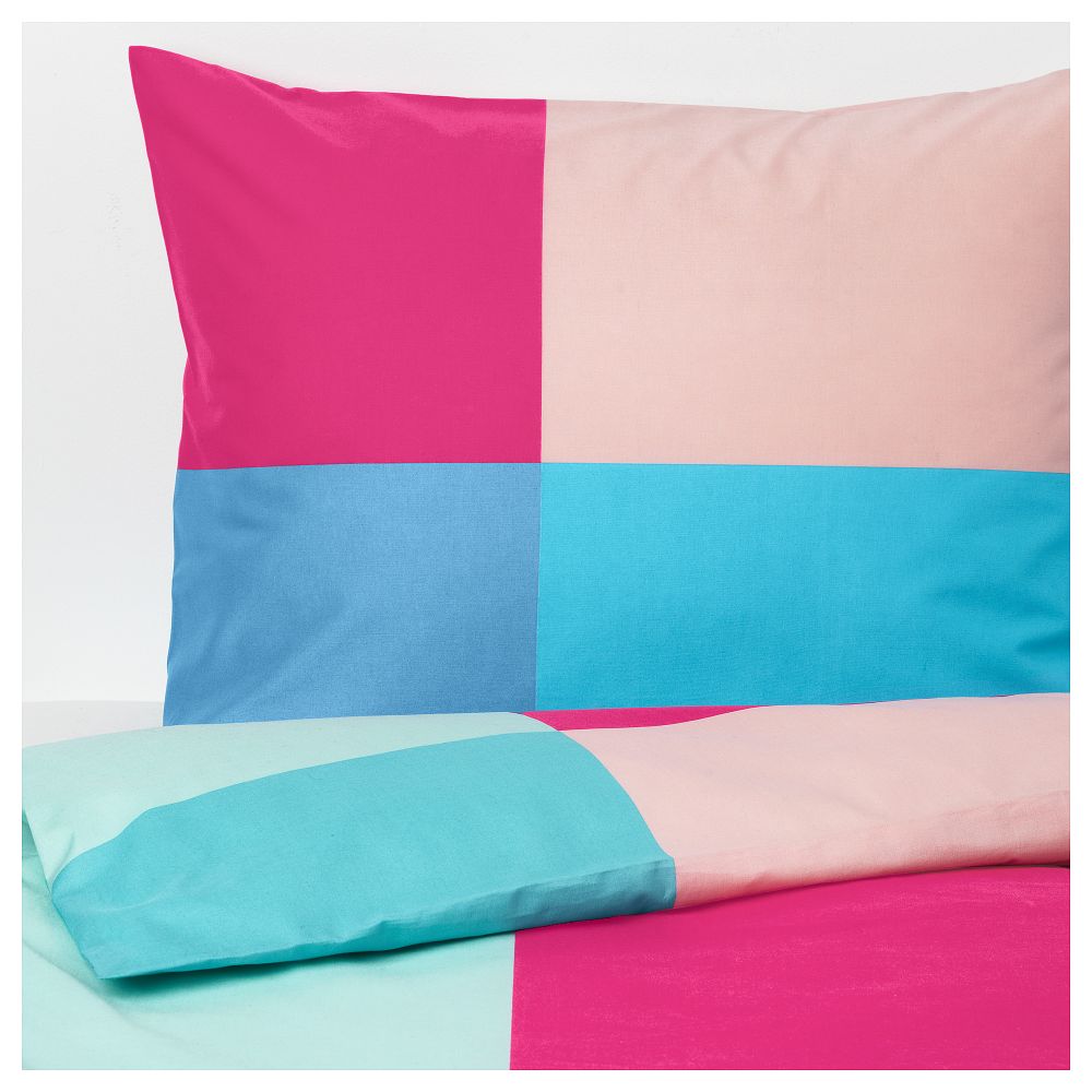 Пододеяльник и 1 наволочка БРУНКРИСЛА, разноцветный - фото 1
