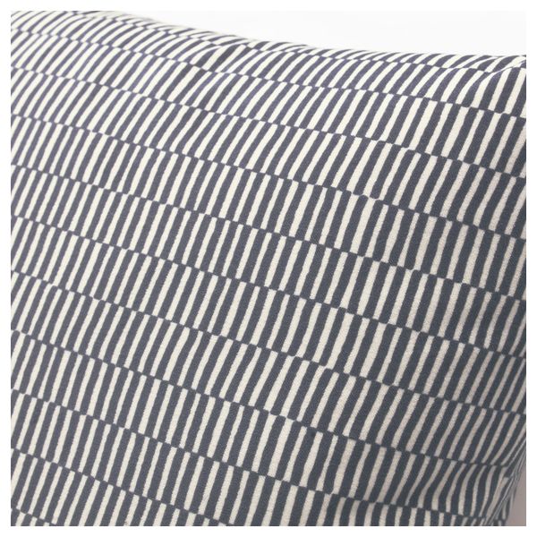 Подушка СТОКГОЛЬМ 2017, в полоску серый, белый (50x50 см) - схема-чертеж с размерами