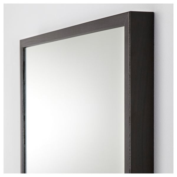 Зеркало СТАВЕ, черно-коричневый - фото 4