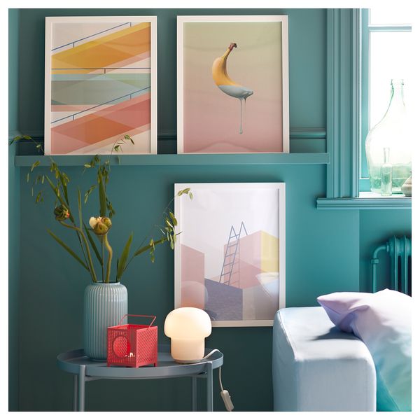 Лампа настольная, стекло молочный IKEA TOKABO ТОКАБУ 403.579.98 - фото 3