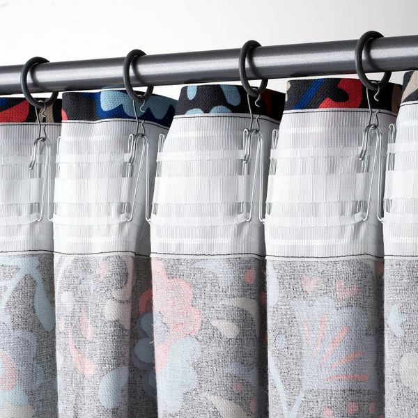 Гардины с прихватом, 1 пара, темно-серый 145x300 см IKEA АННЕМАРЬЯ 904.709.92 - фото 6