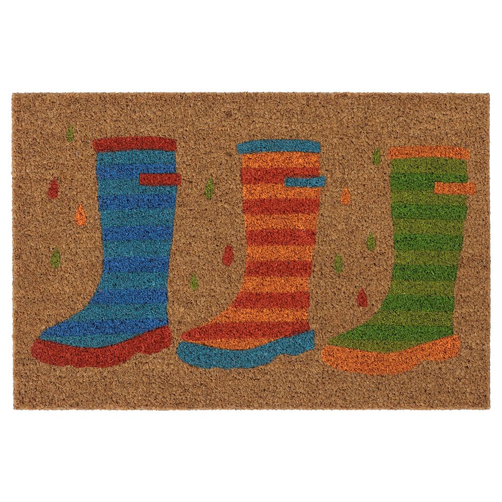Придверный коврик, 40x60 см, разноцветный IKEA JÖRLUNDE 005.048.16 - фото 1
