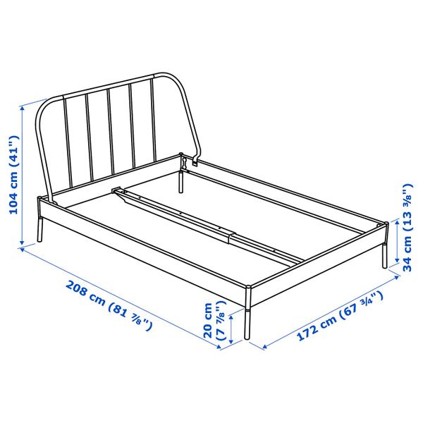IKEA, дополнительный ракурс - схема-чертеж с размерами