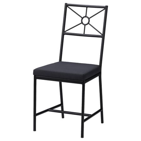 Стул, Ранста темно-серый/черный IKEA ALLSTA АЛЬСТА 003.792.85