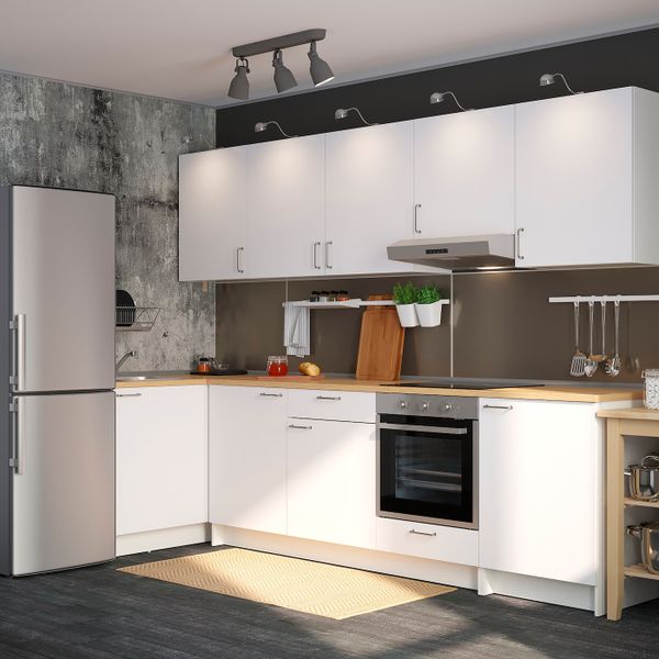 IKEA в интерьере - схема-чертеж с размерами